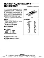 HD637A01V0 datasheet pdf Hitachi Semiconductor