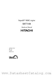 HD6417718RF100A datasheet pdf Hitachi Semiconductor