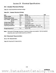 HD6475328CP10 datasheet pdf Hitachi Semiconductor