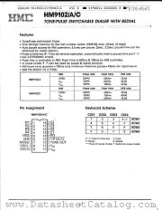 HM9102A datasheet pdf HMC