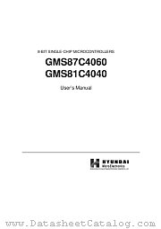 GMS81C4060 datasheet pdf Hynix Semiconductor