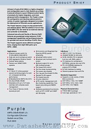 PLB2800 datasheet pdf Infineon