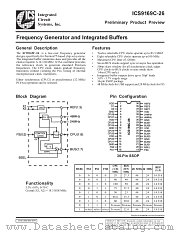 AV9169CF-26 datasheet pdf Integrated Circuit Systems