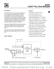 ICS501-DPF datasheet pdf Integrated Circuit Systems