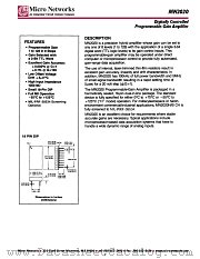 MN2020H datasheet pdf Integrated Circuit Systems