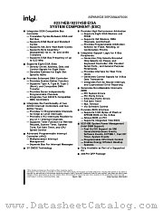 KU82374EB datasheet pdf Intel
