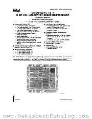 MA80C186EB-16 datasheet pdf Intel