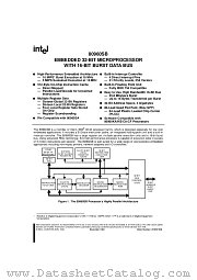 N80960SB-16 datasheet pdf Intel
