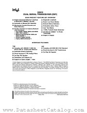S82503 datasheet pdf Intel
