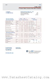P1087 datasheet pdf InterFET Corporation