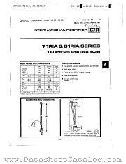 81RIA100 datasheet pdf International Rectifier