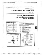 85HQ030 datasheet pdf International Rectifier