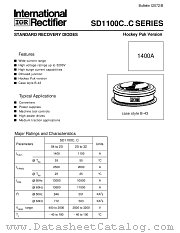 SD110OC16C datasheet pdf International Rectifier