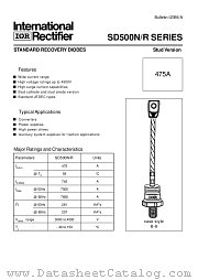 SD500R40MC datasheet pdf International Rectifier