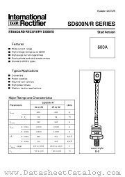 SD600R25MTC datasheet pdf International Rectifier