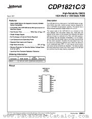 CDP1821C_3 datasheet pdf Intersil