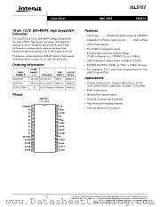 ISL5757IA datasheet pdf Intersil