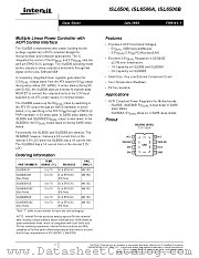 ISL6506CB-T datasheet pdf Intersil
