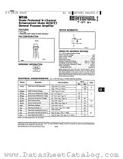 M116 datasheet pdf Intersil