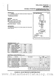2SC3246 datasheet pdf Isahaya Electronics Corporation