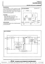VLA106-24242 datasheet pdf Isahaya Electronics Corporation