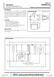 YS056DS-15 datasheet pdf Isahaya Electronics Corporation