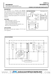 YS123DS-12 datasheet pdf Isahaya Electronics Corporation