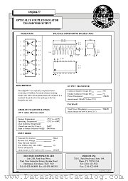 ISQ204-77 datasheet pdf ISOCOM