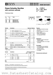 DSSK60-013A datasheet pdf IXYS