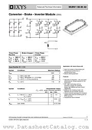 MUBW100-06A8 datasheet pdf IXYS