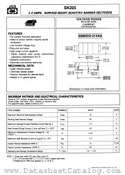 SK225 datasheet pdf Jinan Gude Electronic Device