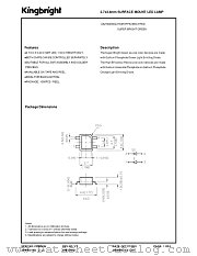 AA2734ESGC datasheet pdf Kingbright Electronic
