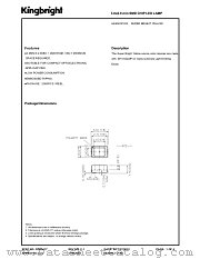AA3020SYCK datasheet pdf Kingbright Electronic