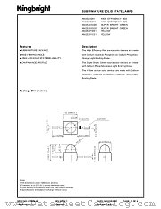 AM2520SGD01 datasheet pdf Kingbright Electronic