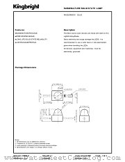 AM2520MBC01 datasheet pdf Kingbright Electronic