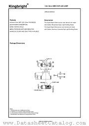 APBA3010SRSGC datasheet pdf Kingbright Electronic