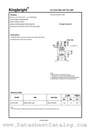 APC3216HD datasheet pdf Kingbright Electronic