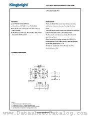APF3236SRSGMBCPRV datasheet pdf Kingbright Electronic