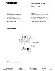 APJA2107MBC datasheet pdf Kingbright Electronic