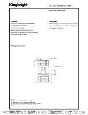 APTR3216NW datasheet pdf Kingbright Electronic
