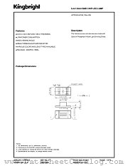 APTR3216QYW datasheet pdf Kingbright Electronic
