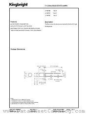 L7104PBT datasheet pdf Kingbright Electronic