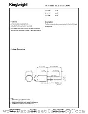 L7113PBT datasheet pdf Kingbright Electronic