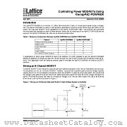 ISPPAC-POWR604 datasheet pdf Lattice Semiconductor