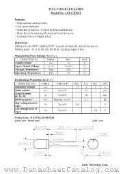LEF-C5001T datasheet pdf Letex Technology