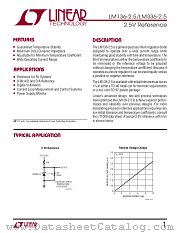 LM336AH-2.5 datasheet pdf Linear Technology