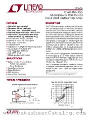 LT1636HS8 datasheet pdf Linear Technology