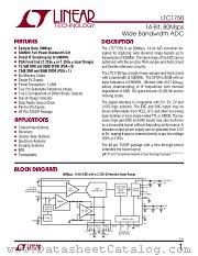 LTC1750IFW datasheet pdf Linear Technology