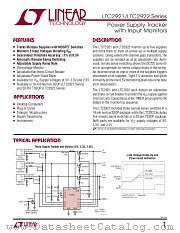 LTC2921CGN-3.3 datasheet pdf Linear Technology