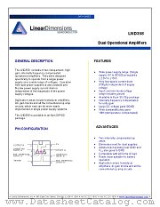 LND358 datasheet pdf LinearDimensions